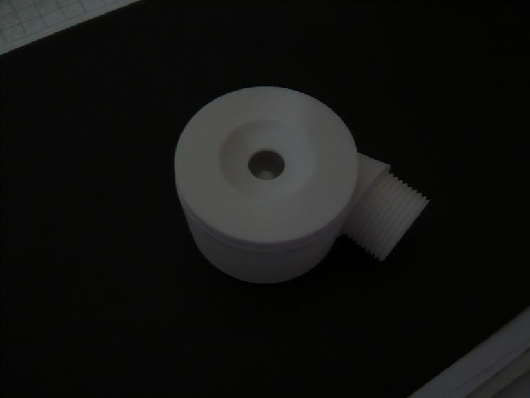 陶瓷煙斗型噴嘴拐角噴嘴外絲氧化鋁